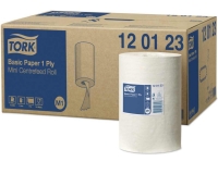 120123 Tork Basic Протирочный материал бумажный центральная вытяжка в мини рулоне 120м.