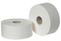 206 Туалетная бумага без перфорации, 1-слой, белая, 200м.