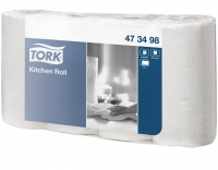 473498 Tork Полотенца бумажные в рулонах с перфорацией и тиснением (бытовые) 20м.