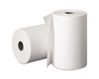 999 Полотенца бумажные в рулонах без перфорациии, 2-слоя, белые, 150м. Цена с НДС 289,31 руб.