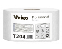 T204 Туалетная бумага без перфорации 170м. Veiro Professional