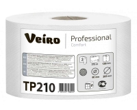 ТР210 Туалетная бумага с перфорацией центральная вытяжка 215м. Veiro Professional