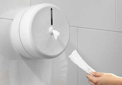 Туалетная бумага в рулонах